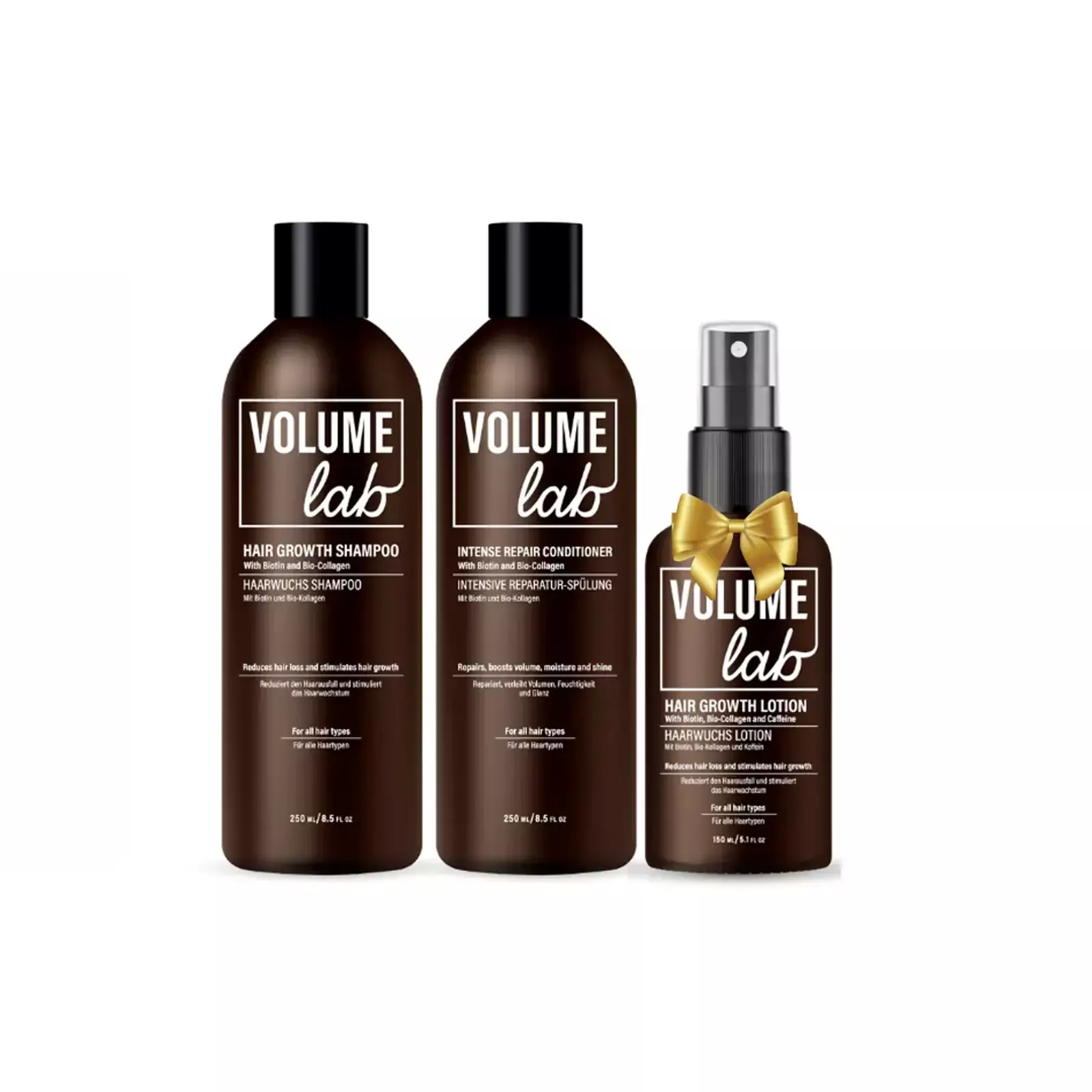VÅRREA! Volume Lab grunduppsättning: Shampoo och Conditioner + GÅVA (Lotion)! VÅRREA! Volume Lab grunduppsättning: Shampoo och Conditioner + GÅVA (Lotion)!